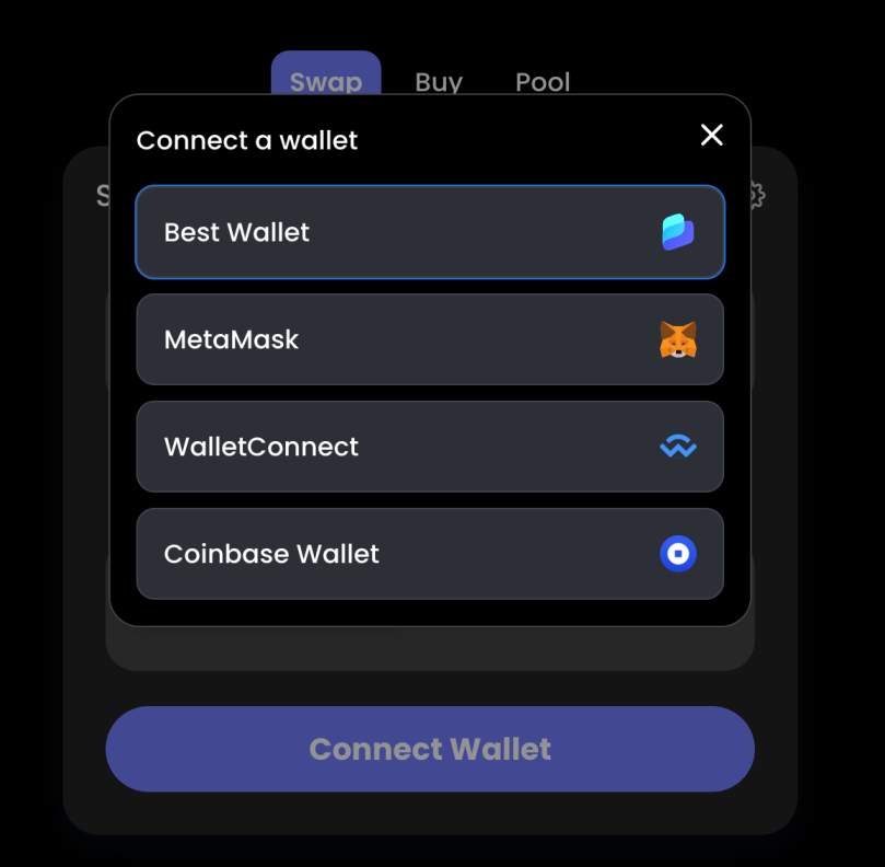 Best Wallet DEX